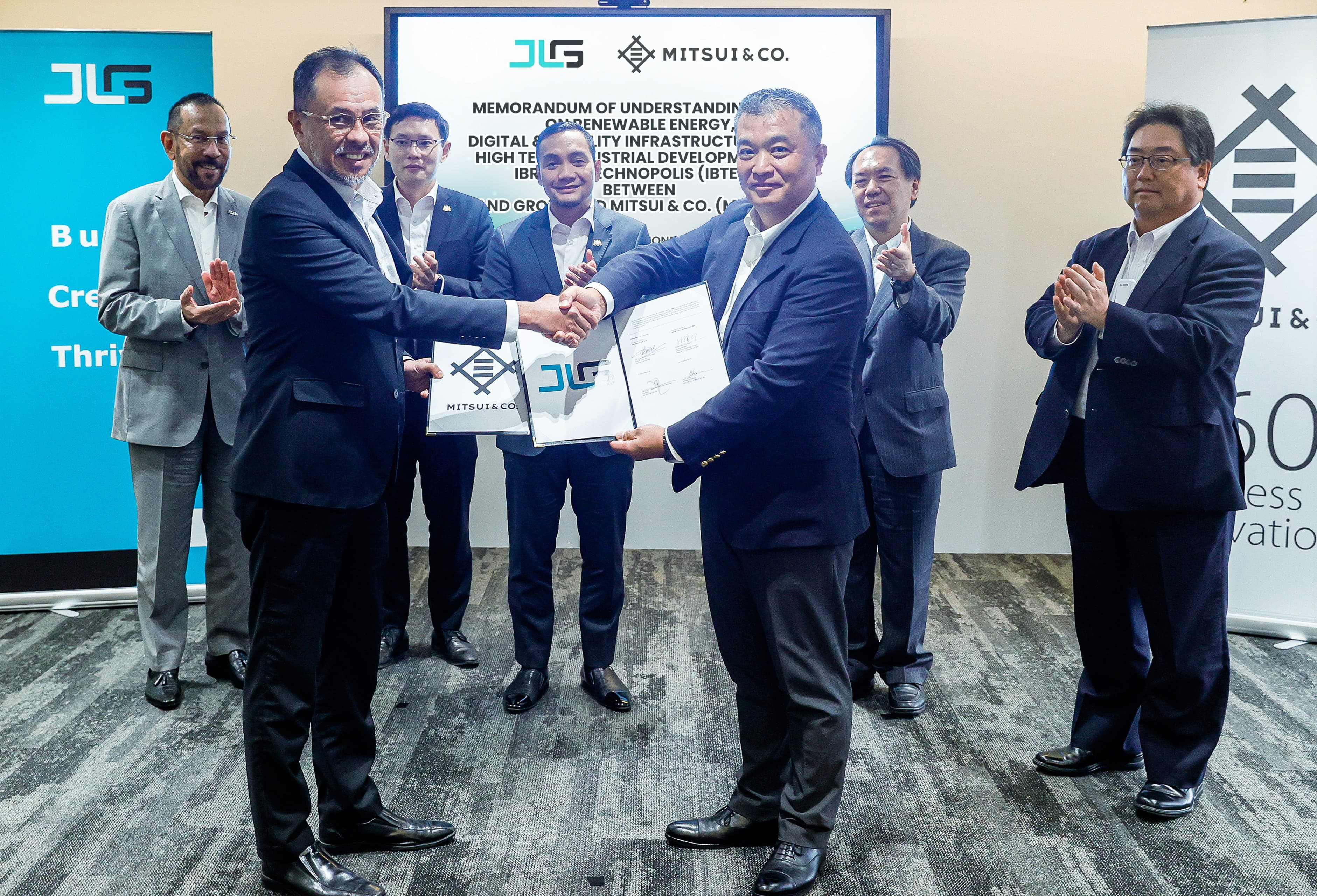 JLand Group (JLG) Signs MOU with Mitsui to Develop Hyperscale Data Centre and Captive Solar Farm in Sedenak Tech Park (STeP)
