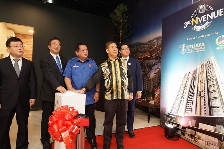 Titijaya holds a groundbreaking ceremony for its RM1.8 billion GDV 3rdNvenue at Embassy Row, Jalan Ampang