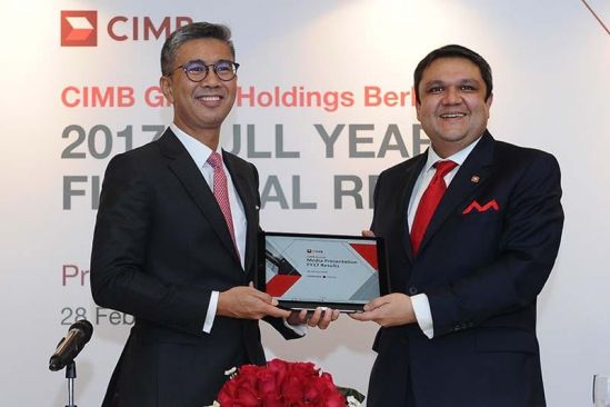 CIMB’s FY17 PBT up 25.1% to a record RM6.11 billion 