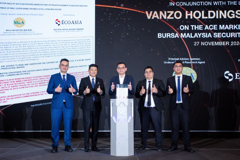 Malaysia&#039;s First Homegrown Air Fragrance Brand, Vanzo Holdings Berhad Launches IPO Prospectus