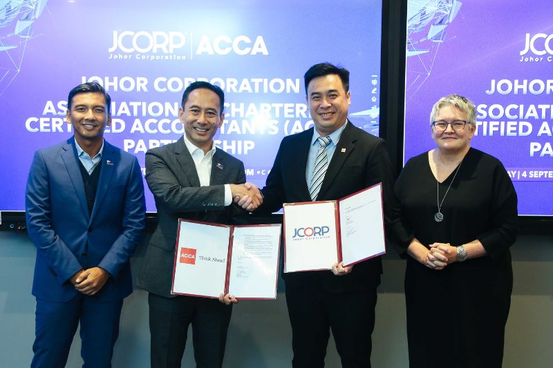 ACCA and Johor Corporation Sign Letter of Collaboration  to Enhance Talent Development and Professional Qualification