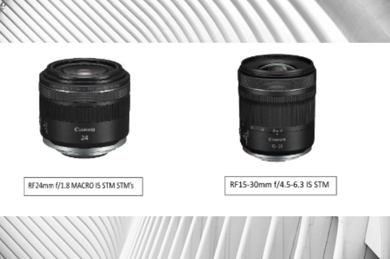 Canon Strengthens its RF range with Two New Versatile Lenses