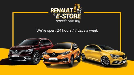 Renault Launches E-Store Offering a Fully Digital Car Buying and Subscription Experience, a First in Malaysia