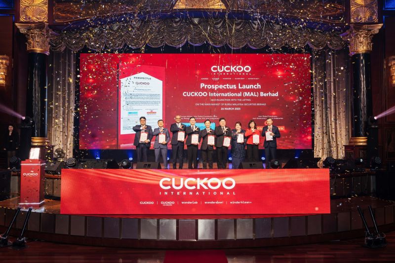 Cuckoo International (Mal) Berhad, A ‘Healthy Home Creator’, Launches Main Market Ipo Prospectus