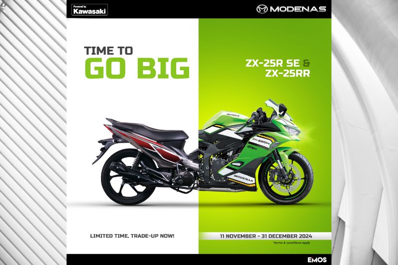 Modenas Launches High Trade-In Campaign for The ZX-25R SE and ZX-25R R