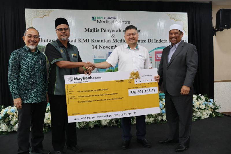 KMI Kuantan Medical Centre Contributes RM800K in Business Zakat for 2023