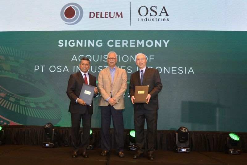 Deleum acquires Indonesia-based PT OSA to capture  rising Valve Solutions demand in South East Asia