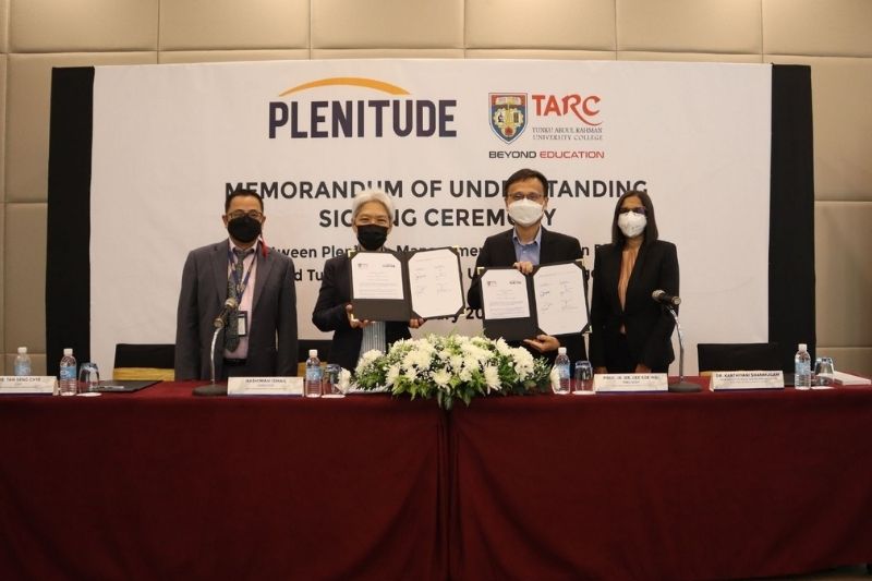 Plenitude joins hands with TAR UC to nurture future talents for the hospitality industry