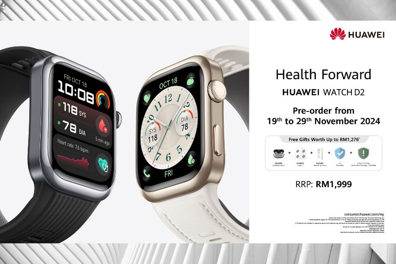 Huawei Launches Huawei Watch D2: Next-Generation Medically Certified Ambulatory Blood Pressure Monitoring on Wrist