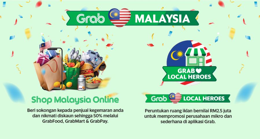 This Merdeka Grab United Malaysians to Support the Nation’s Local Heroes