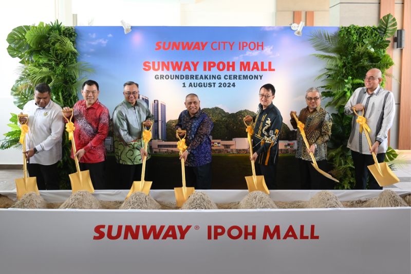 Sunway Breaks Ground for RM1Bil, Largest Mall in  Perak