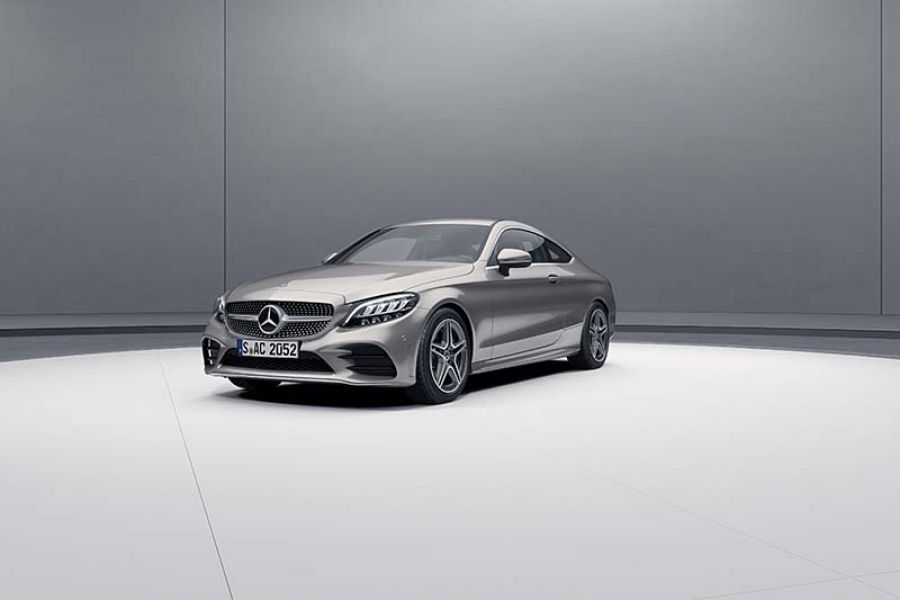 The C 200 Coupé AMG Line – now connected with more horsepower