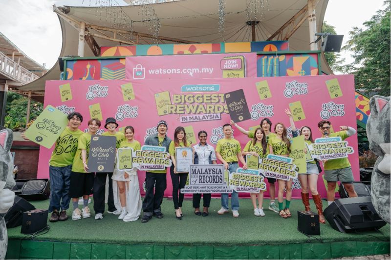 Watsons Malaysia Sets a New Record with the Biggest Rewards in Malaysia