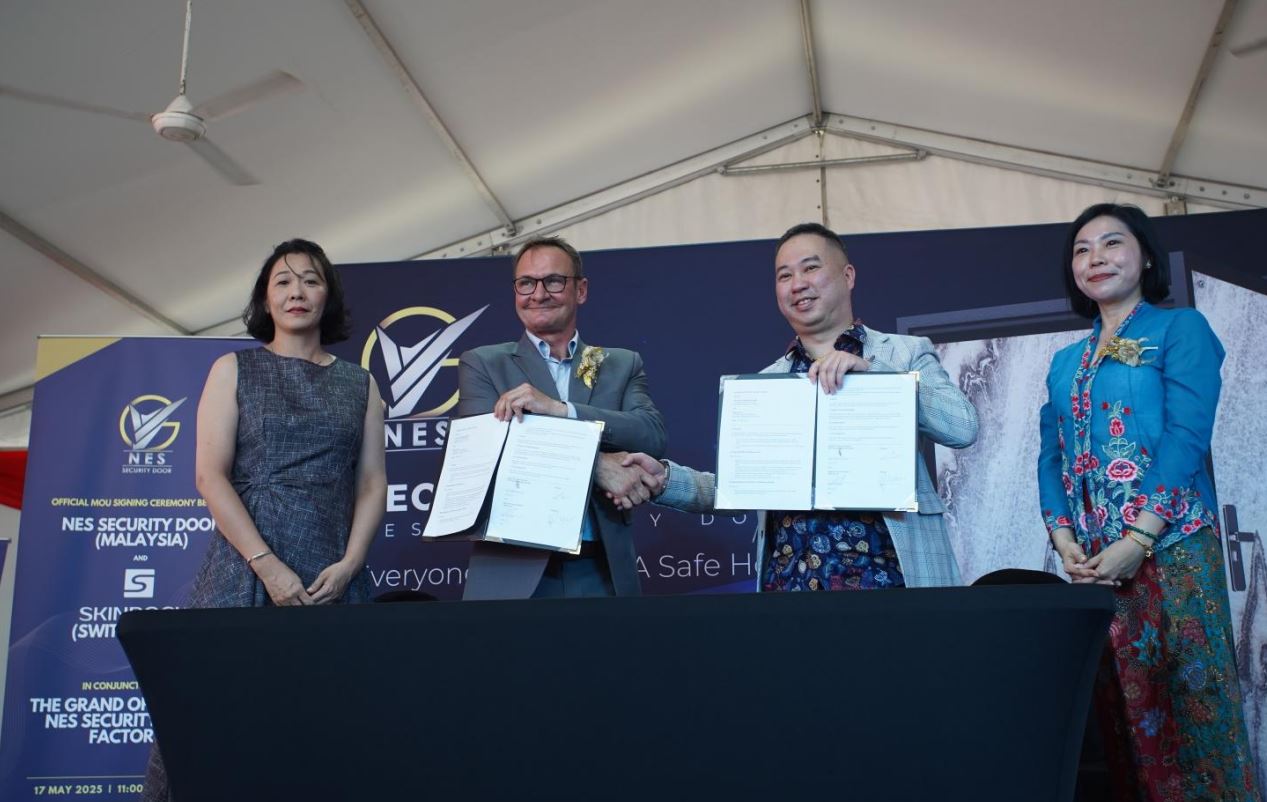 NES PENS INTERNATIONAL COLLABORATION WITH SWISS FIRM SKINROCK AG, LAUNCHES NEW KLANG FACTORY