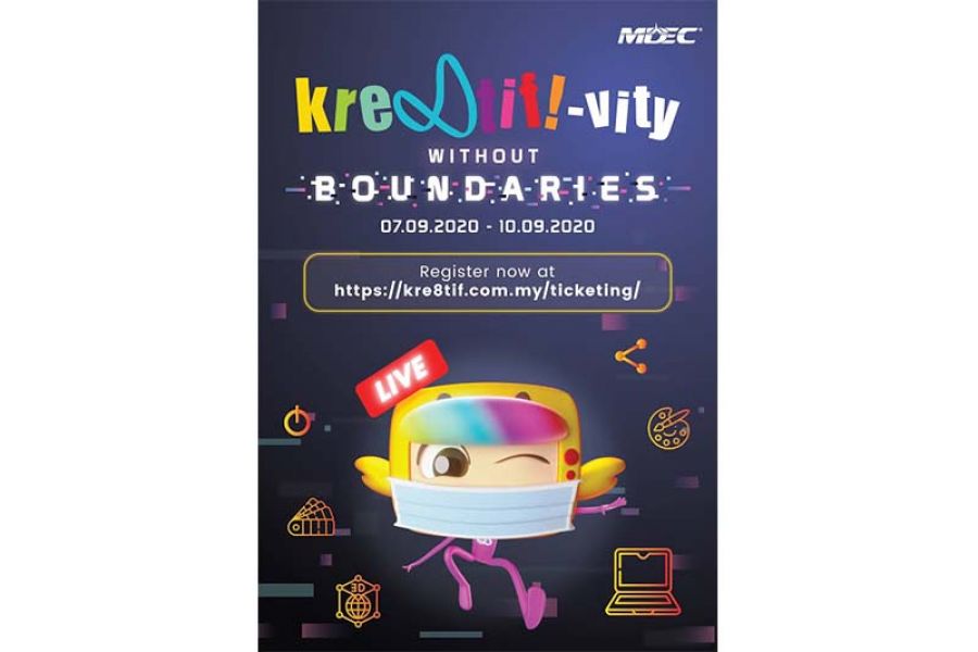MDEC’s Kre8tif! 2020 Goes Virtual and Borderless with “Kre8tif!-vity Without Boundaries” Theme