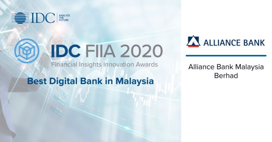 Alliance Bank is Best Digital Bank in Malaysia