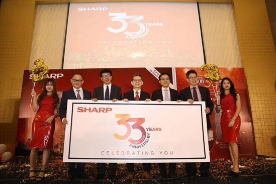 Sharp Malaysia Celebrates 33rd Anniversary Campaign By Giving 33% Discounts on Selected Items 