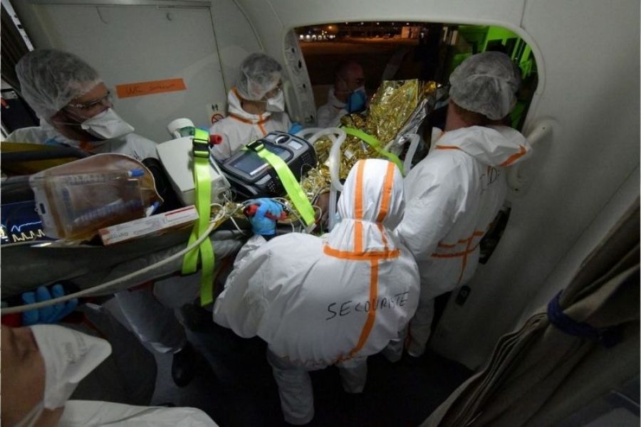International SOS Undertakes World’s First Multiple Patient COVID-19 Intensive Care Evacuation