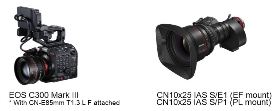 Canon Launches New EOS C300 Mark III Digital Cinema Camera and Expands its “CINE-SERVO” Series of Canon Cinema Lenses