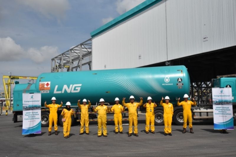 Petronas Celebrates Milestone 1,000th Virtual Pipeline System Delivery