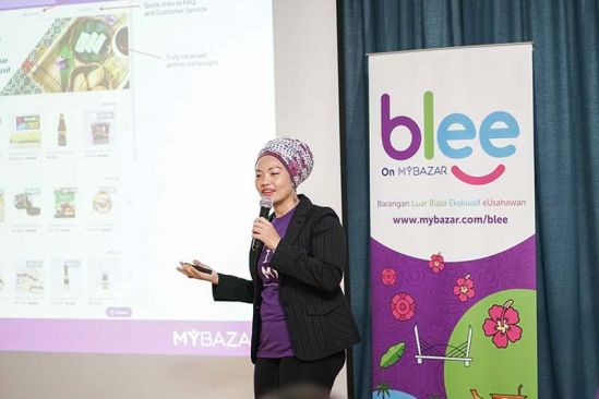 Blee on MyBazar Roadshow