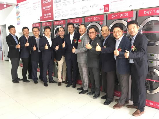 LG Electronics Malaysia and Cleanpro Laundry Launch Commercial Laundry Concept Store