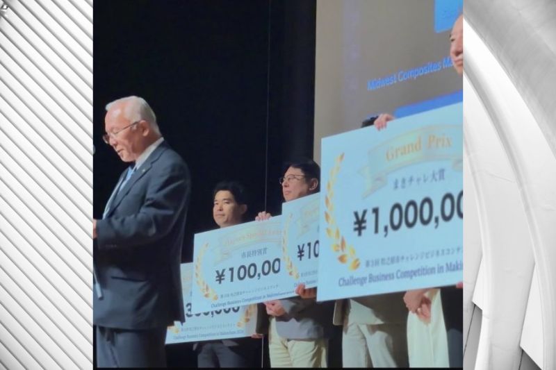 Midwest Composites Clinches Grand Prize at MakiChalle Business Competition 2024 in Japan