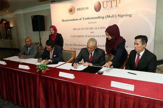 Deleum And UTP Ink Memorandum Of Understanding