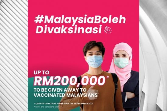 Prudential Malaysia is Giving Away Up To RM200,000 Worth of Prizes  to COVID-19 Vaccinated Malaysians