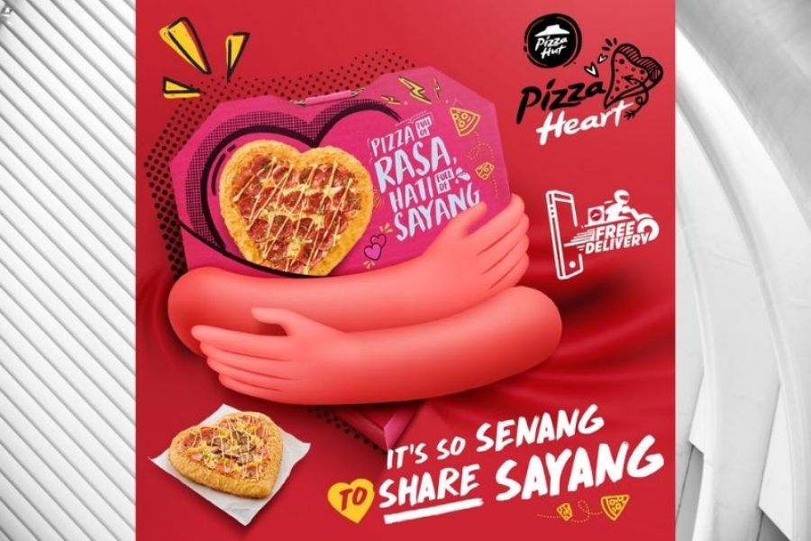 Turning Virtual Hearts Into Real Pizza Hearts - Sending Love From Afar