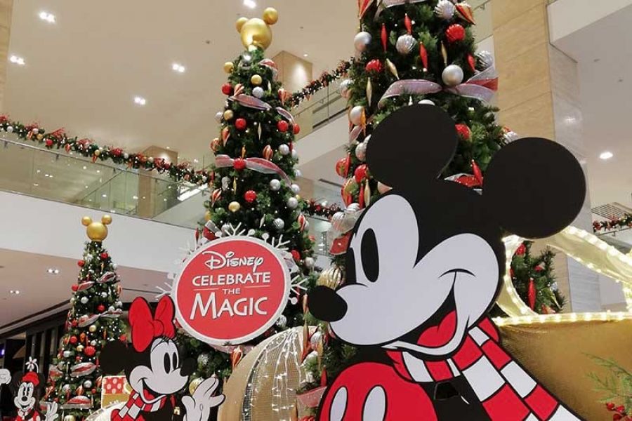 Intermark Mall celebrates Christmas with Mickey Mouse this year
