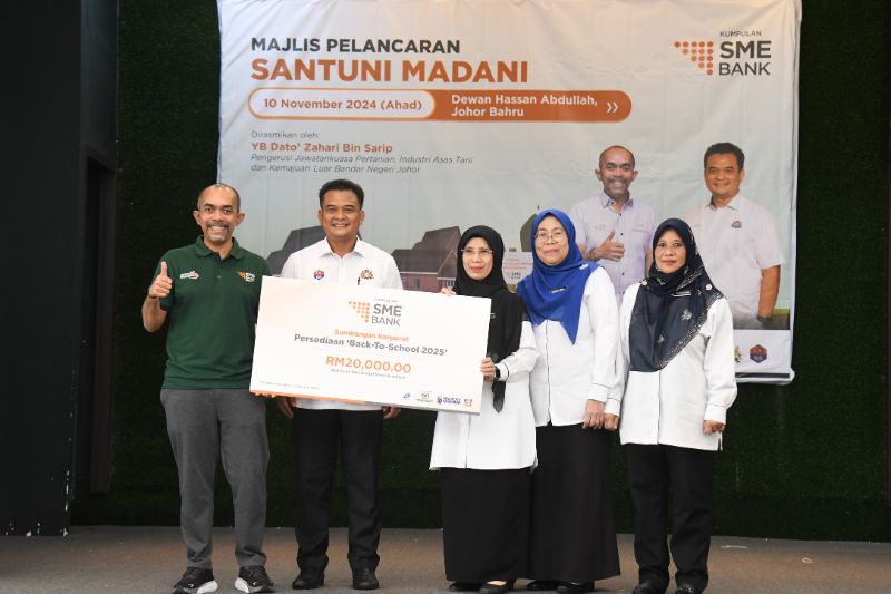 SME Bank Gives Back to Tampoi, Johor Bahru Through The Santuni Madani Programme