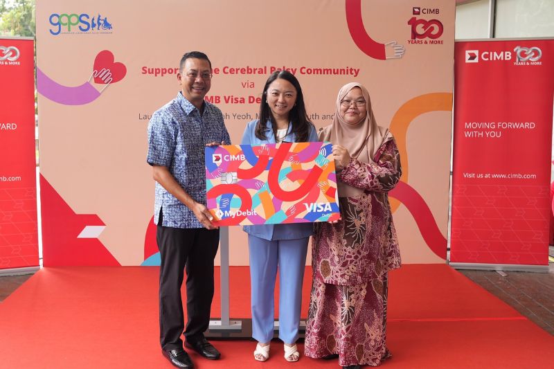 CIMB to Support Children with Cerebral Palsy Through its CIMB Visa Debit Card