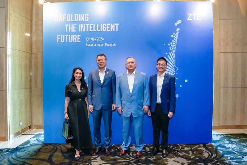 ZTE spearheads Malaysia&#039;s 5G revolution with “Unfolding the Intelligent Future 2024” event and Malaysia Book of Records Fastest 5G-A live trial Award