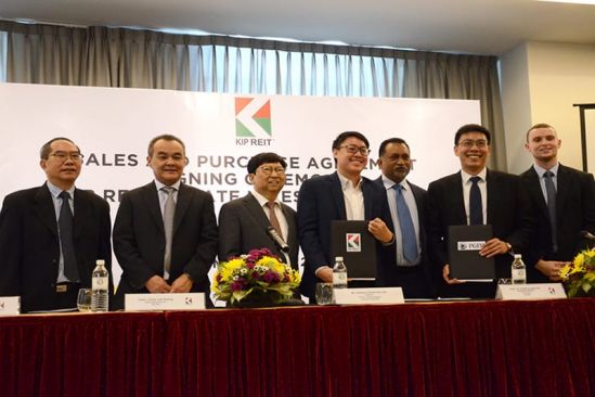 KIP REIT Inks S&amp;P Agreement with Kinta City Sdn Bhd