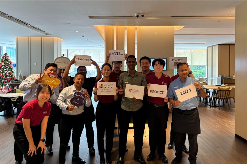 Hyatt Place Kuala Lumpur Bukit Jalil Partners with Taylor’s University  for its “Hotel Takeover” Program