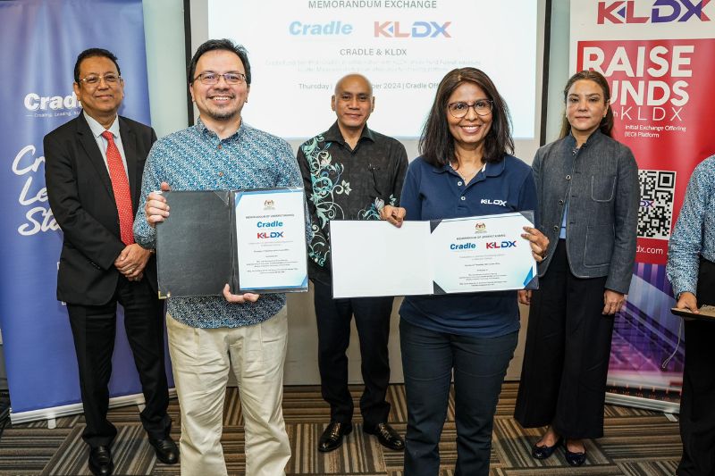 Cradle and KLDX Partner to Introduce Alternative  Fundraising Platform for Malaysian Startups