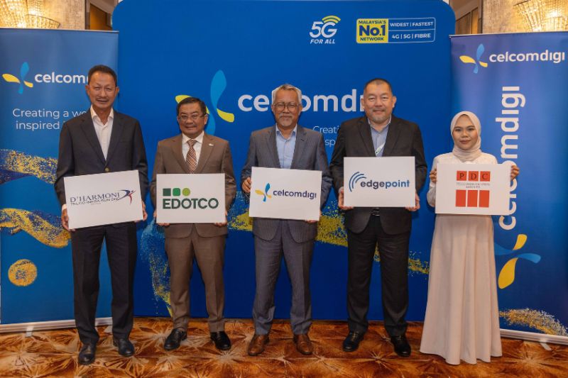CelcomDigi strengthens partnership with towercos to build Malaysia’s new digital network