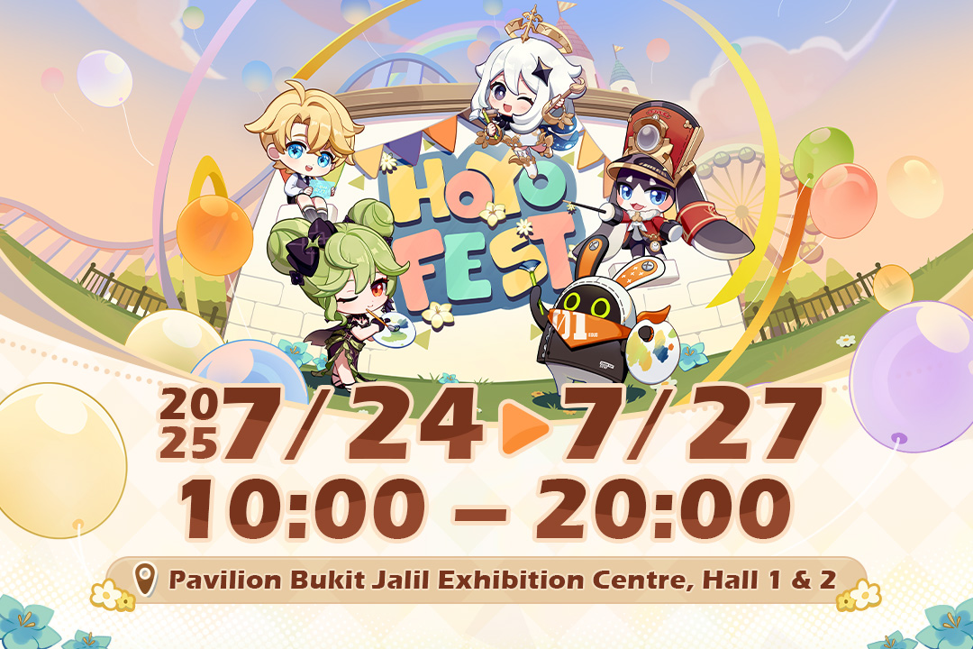 HoYo FEST 2025: Southeast Asia’s Most Anticipated HoYoverse Event Returns this July!