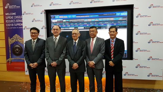 Supreme Consolidated Resources Bhd Makes Debut On The Leap Market