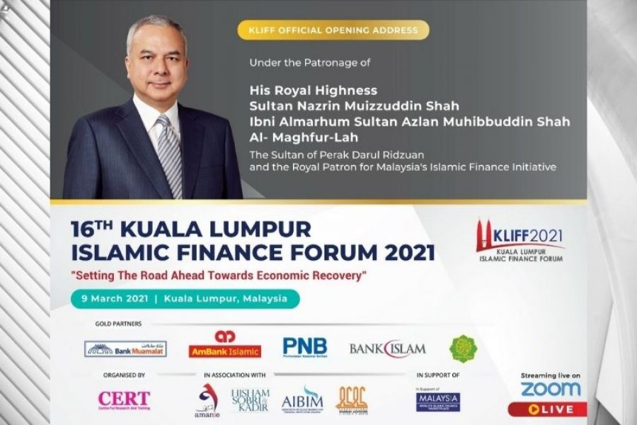 Royal Address by His Royal Highness Sultan Nazrin Shah at the Opening Ceremony of 16th Kuala Lumpur Islamic Finance Forum (KLIFF) 2021