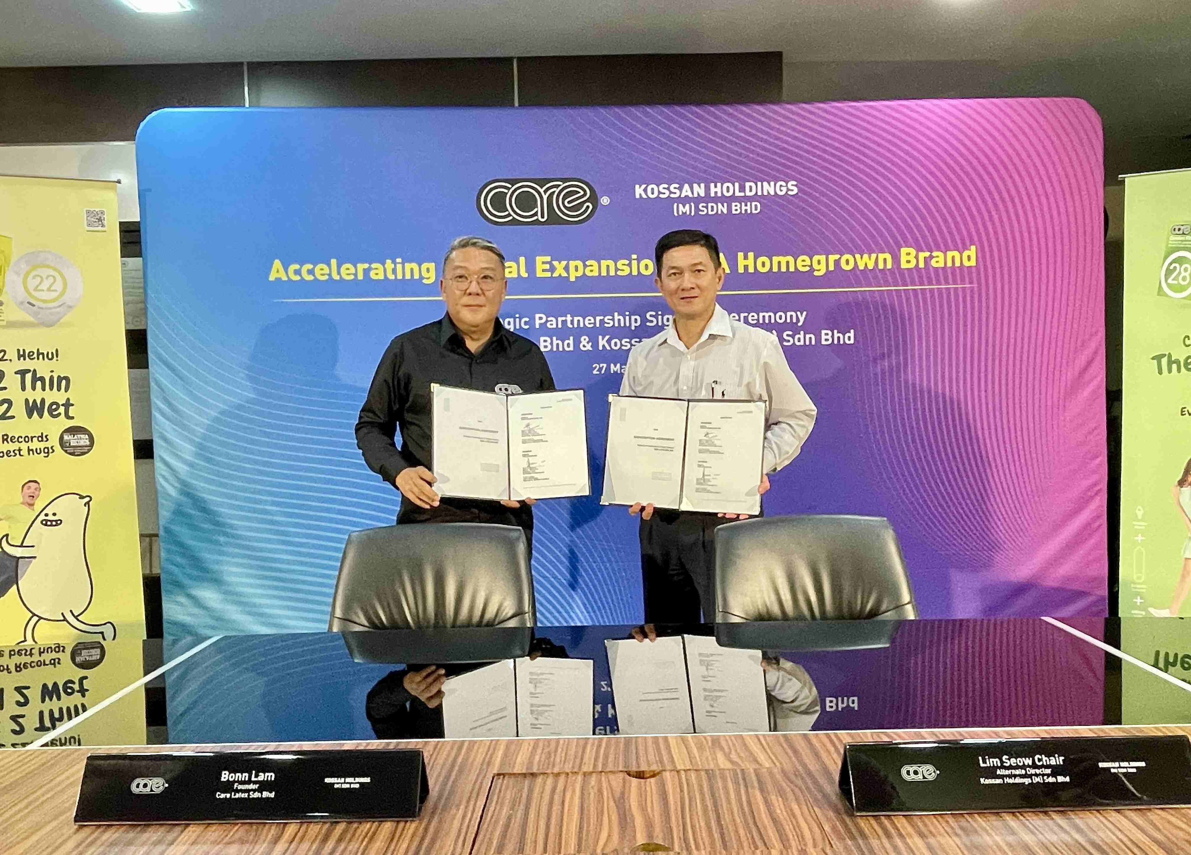 Kossan Holdings Becomes the Strategic Investor in CARE Latex, Malaysia’s Leading Condom Brand