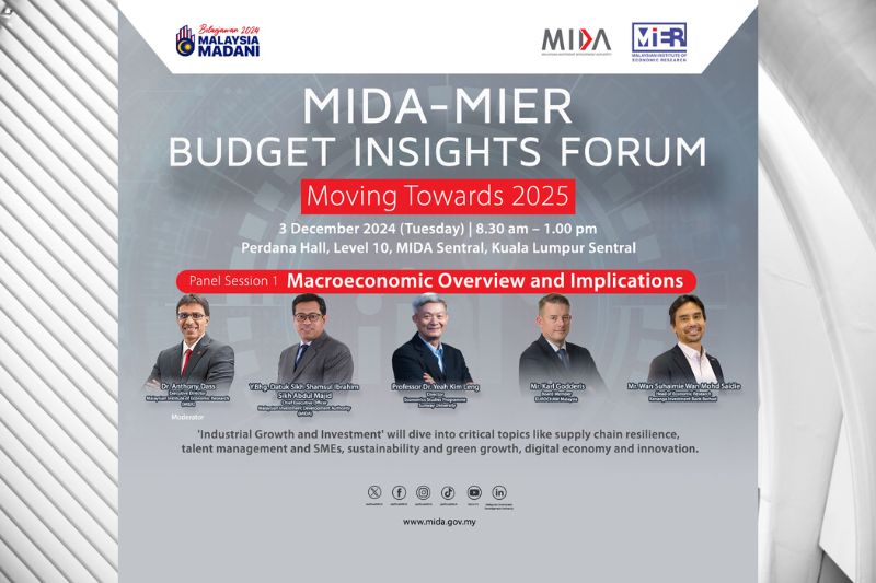 Think Tank Meets Deal-Maker  MIDA-MIER Budget Insights Forum - A New Era of Collaboration and  Growth