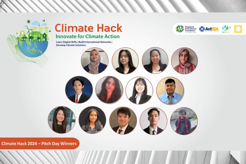 Youth Innovators Leverage Cross-Border Collaboration to Solve Shared Challenges at Climate Hack 2024
