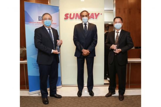 Sunway Wins Two Awards at MSWG-Asean Corporate Governance Awards 2019