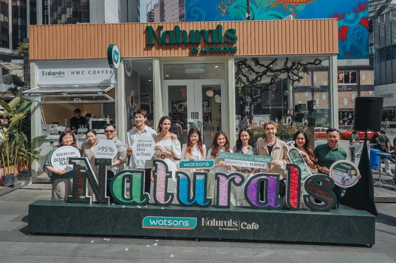 Watsons Malaysia Sets a New Standard in Sustainable Beauty with the Very First Naturals by Watsons Pop-Up Café.