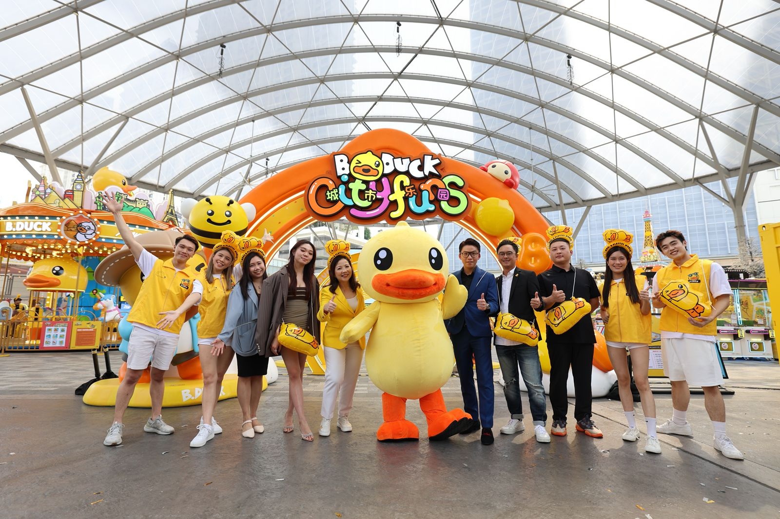 ASIA’S ICONIC B.DUCK SPLASHES INTO PAVILION BUKIT JALIL WITH SOUTHEAST ASIA’S FIRST-EVER THEME PARK EXPERIENCE!