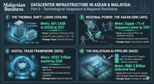 The Nexus of Geopolitics, Energy, and AI: Strategic Challenges for Datacenter Infrastructure in ASEAN and Malaysia