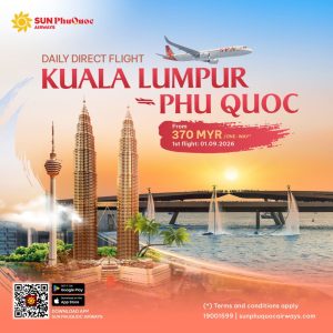 Sun PhuQuoc Airways Expands ASEAN Footprint with New Kuala Lumpur–Phu Quoc Route