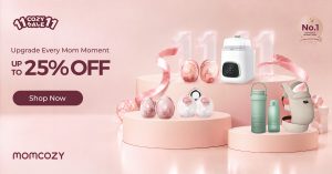 Momcozy Celebrates 11.11 with a Focus on Making Every Mom Moment Better
